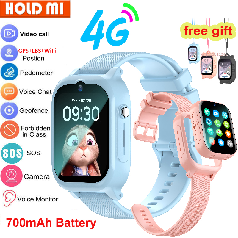 Smartwatch Watches For Girls - 스마트워치 키즈 4G GPS WIFI 영상통화