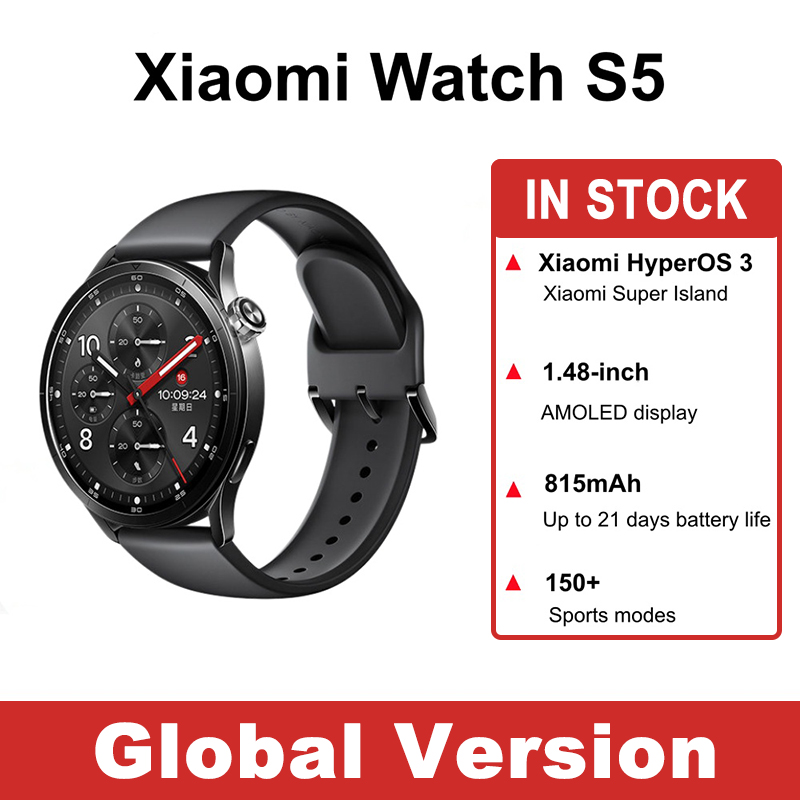 Timex Watches Smartwatch - 글로벌 버전 샤오미 워치 S5 스마트워치