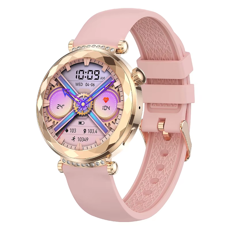 Watches Ladies Smartwatch - 여성용 블루투스 통화 스마트워치 1.19인치 AMOLED