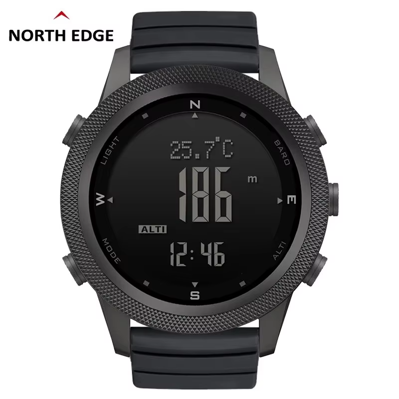 노스 엣지 아파치-46 남성용 디지털 시계, 아웃도어  - Altimeter Compass Watch 리뷰 및 가격