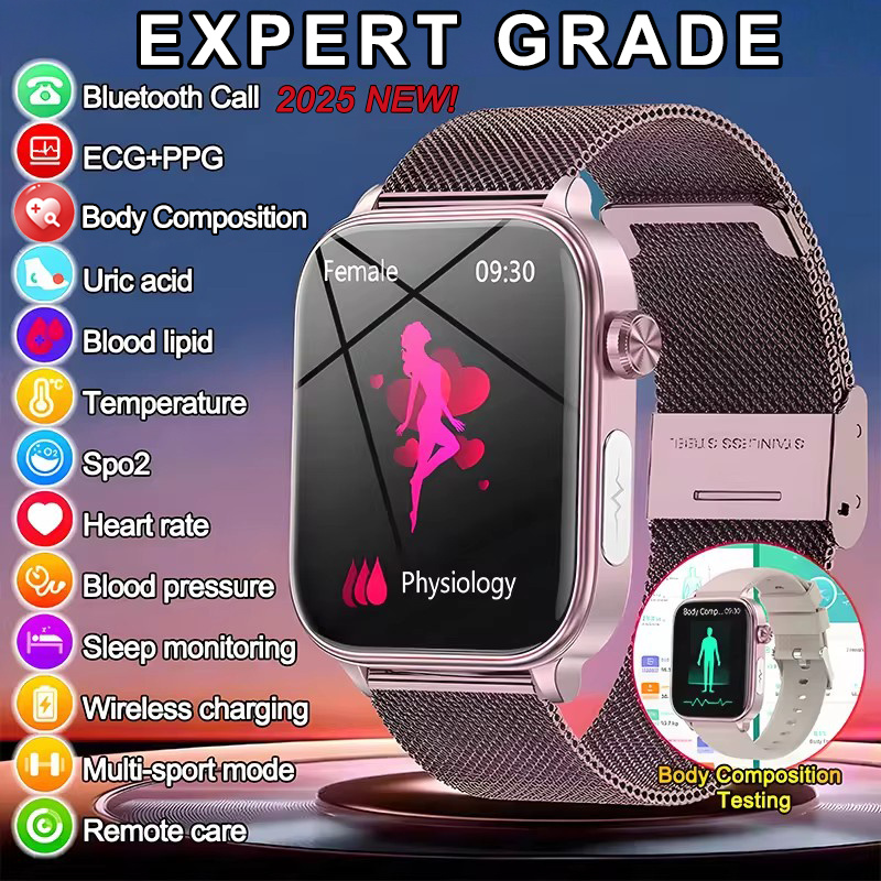 2025 새로운 ECG + PPG 모니터링 스마트 워치 - Smartwatch Watches Price 리뷰 및 가격