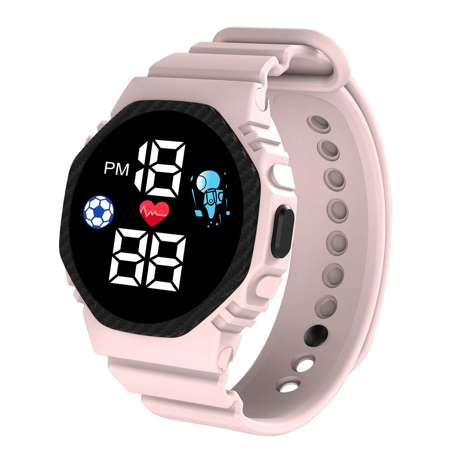 어린이용 멀티 컬러 스마트 워치 방수 스포츠 팔찌, L - Smartwatch Digital Watches For Kid Girl 리뷰 및 가격