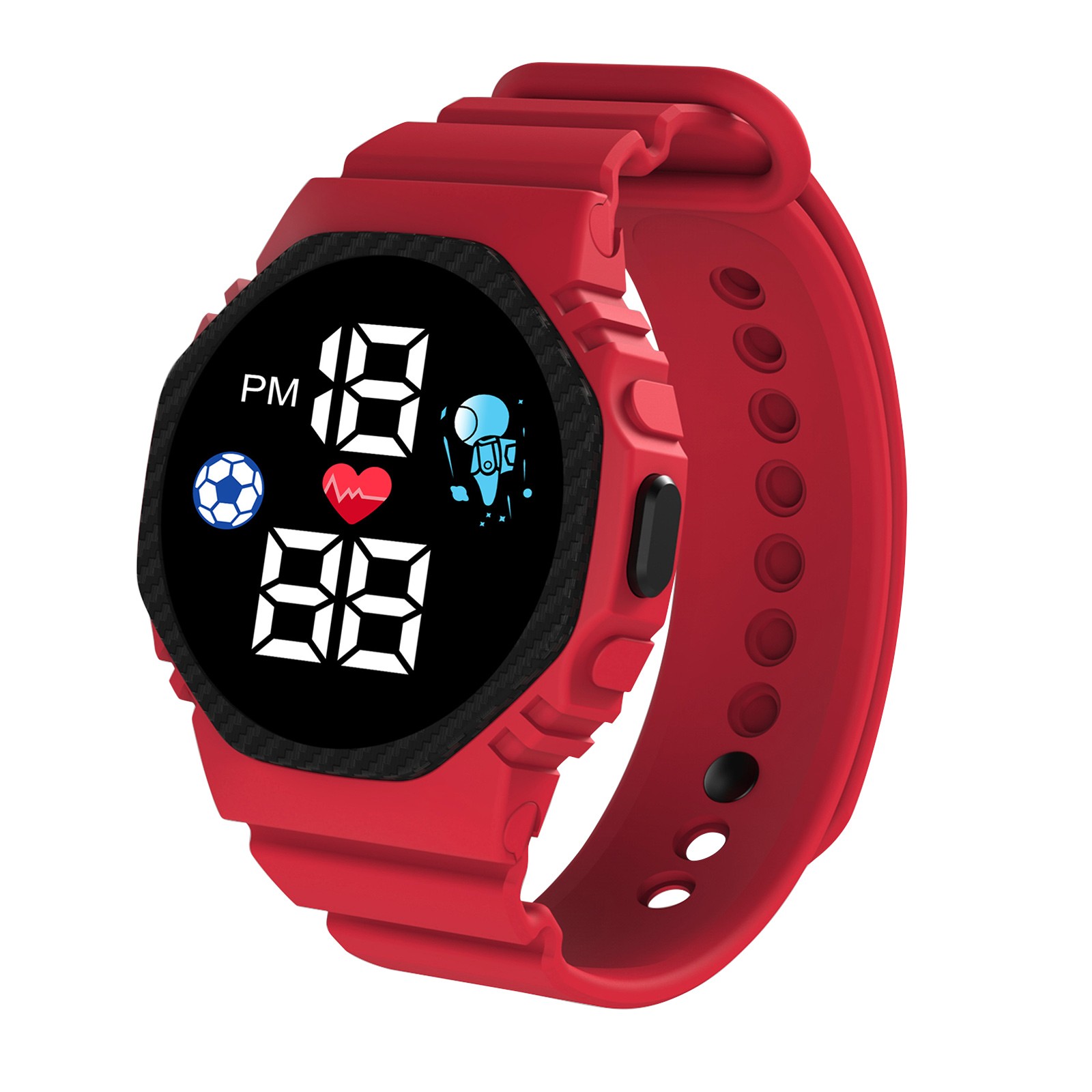 어린이용 멀티 컬러 스마트 워치 방수 스포츠 팔찌, L - Smartwatch Digital Watches For Kid Girl 리뷰 및 가격