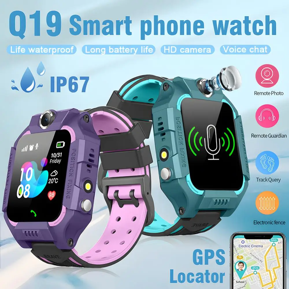 새로운 어린이용 2G 스마트워치 SOS LBS 트래커  - Smartwatch Watches For Kids 리뷰 및 가격
