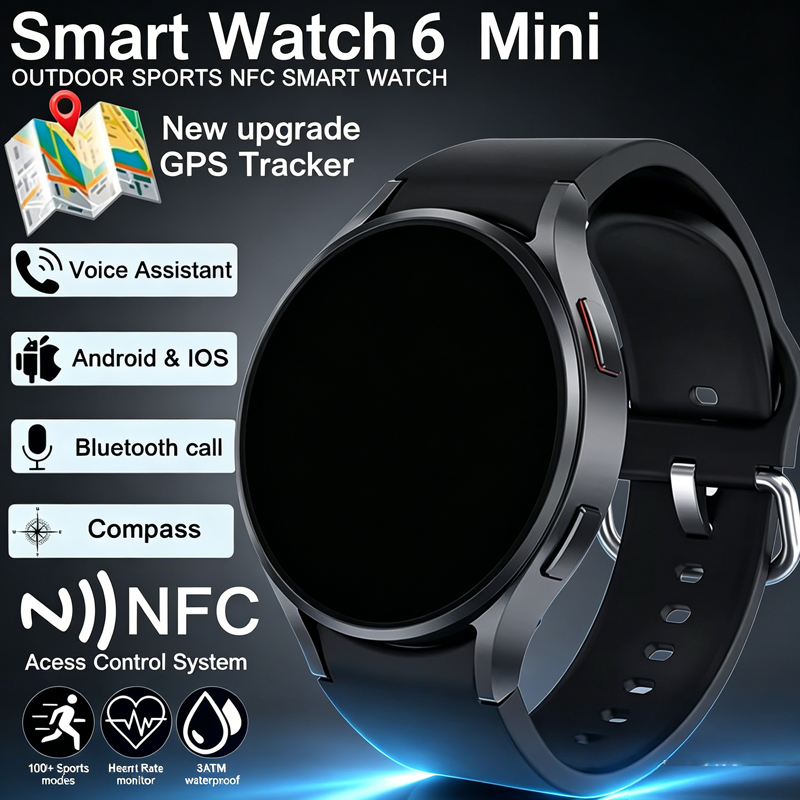 새로운 워치 6 GPS 트랙 스마트워치 남성용 AMOL - Smartwatch Watches For Women With Gps 리뷰 및 가격
