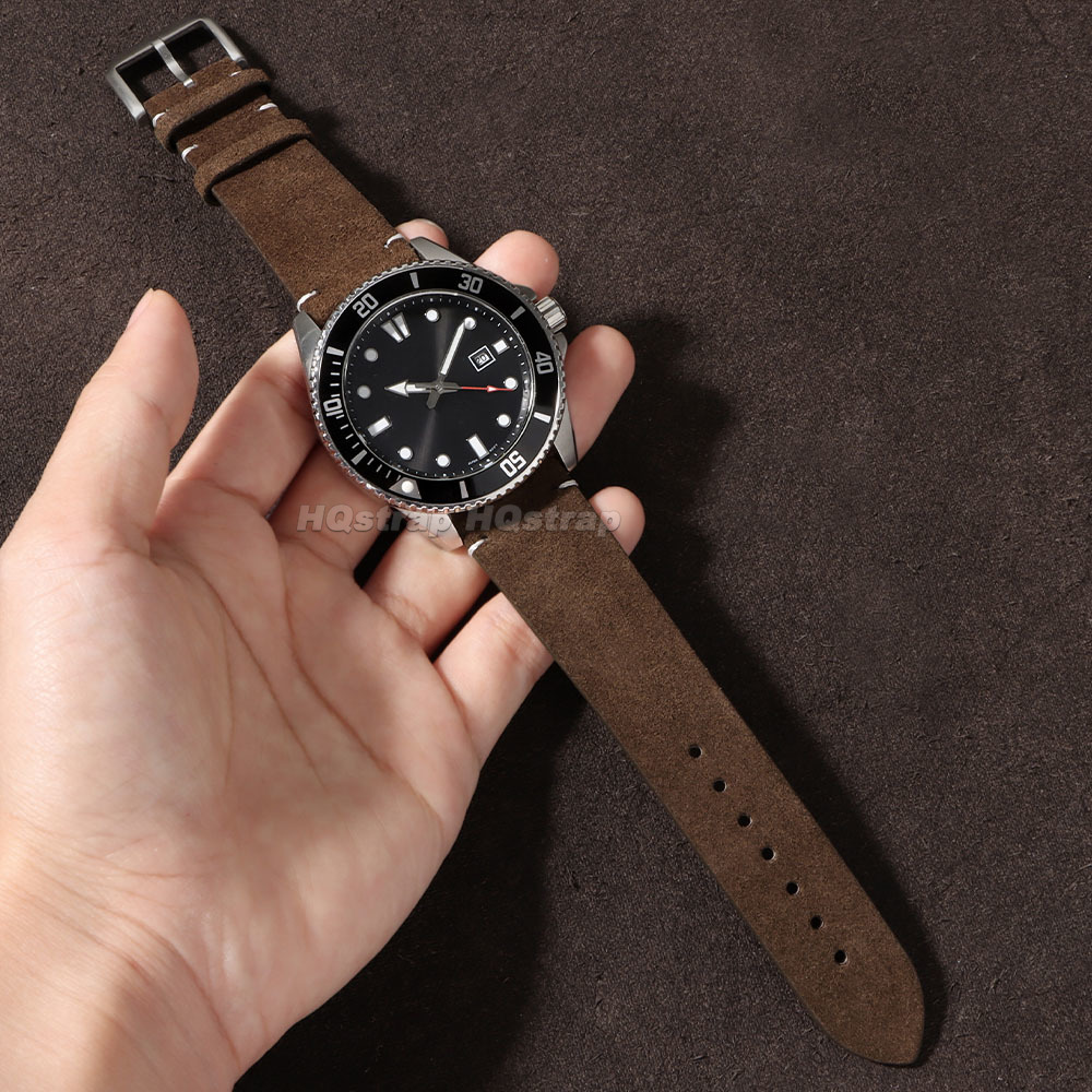 소프트 스웨이드 가죽 시계 스트랩 스마트 워치 밴드,  - Smartwatch Vintage Watches For Women 리뷰 및 가격