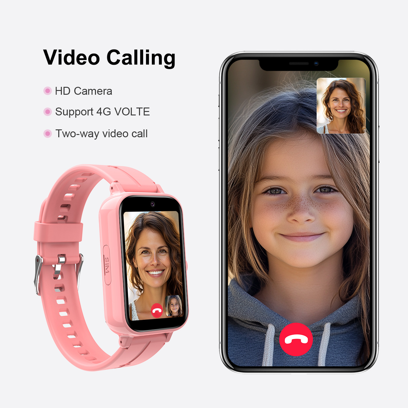 어린이용 스마트워치, 4G 심카드 전화 통화, GPS  - Smartwatch Watches For Kids With Gps 리뷰 및 가격