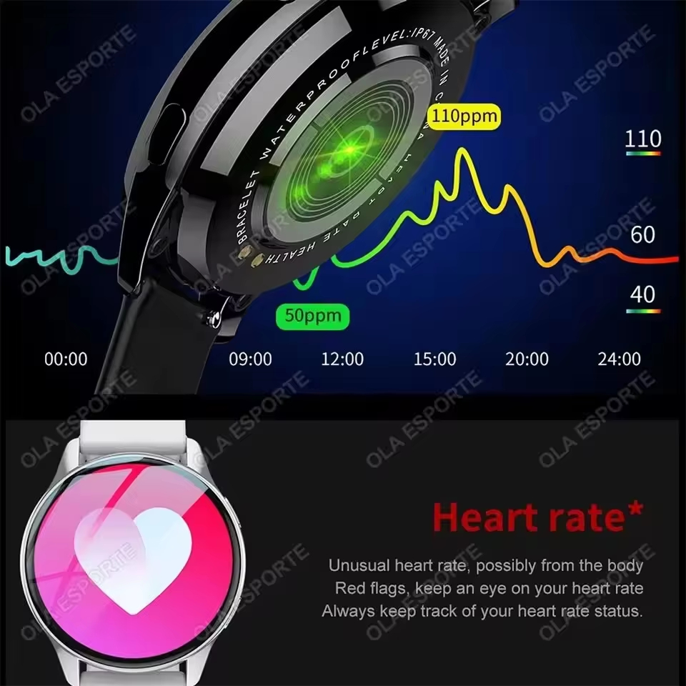 남녀공용 신형 스마트워치, 심박수 측정, HD 화면,  - Smartwatch Watches For Girls 리뷰 및 가격